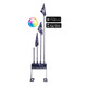 Polaris General 2x LED Whips w/Wireless Remote